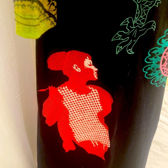 Desigual dress medium with appliqués EUC - Picture 6 of 12